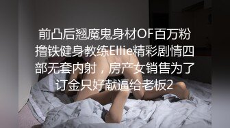 前凸后翘魔鬼身材OF百万粉撸铁健身教练Ellie精彩剧情四部无套内射，房产女销售为了订金只好献逼给老板2