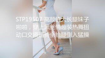 STP19507 高颜值大长腿妹子啪啪，穿上黑丝情趣装热舞扭动口交摸逼骑坐抬腿侧入猛操