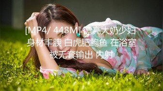 [MP4/ 448M] 漂亮大奶少妇 身材丰腴 白虎肥鲍鱼 在浴室被无套输出 内射