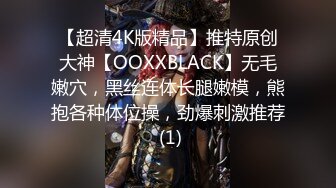 【超清4K版精品】推特原创大神【OOXXBLACK】无毛嫩穴，黑丝连体长腿嫩模，熊抱各种体位操，劲爆刺激推荐 (1)