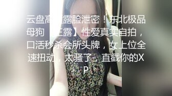 云盘高质露脸泄密！东北极品母狗【王露】性爱真实自拍，口活秒杀会所头牌，女上位全速扭动，太骚了，直戳你的XP