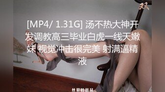 [MP4/ 1.31G] 汤不热大神开发调教高三毕业白虎一线天嫩妹 视觉冲击很完美 射满逼精液