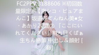 FC2PPV 3188606 ※初回数量限定※【激シコ・ピュアまんこ】坂道系てんねん美●女・あかり20歳② 「ここにいれてください」割れ目くぱぁ⇒生ちん懇願 中出し＆顔射 [有]