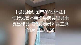 【极品稀缺国产AV性体验】性行为艺术电影导演吴昊昊未流出作品《招女演员》女主颜值高 三点尽漏