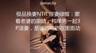 极品换妻NTR 淫妻绿帽：蒙着老婆的眼睛，和单男一起3P淫妻，是谁的鸡巴在里面动？