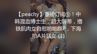 【peachy】重磅订阅⑤！中韩混血博士生，超大阴蒂，撸铁肌肉女自慰啪啪群P，下海拍A片猛女 (1)